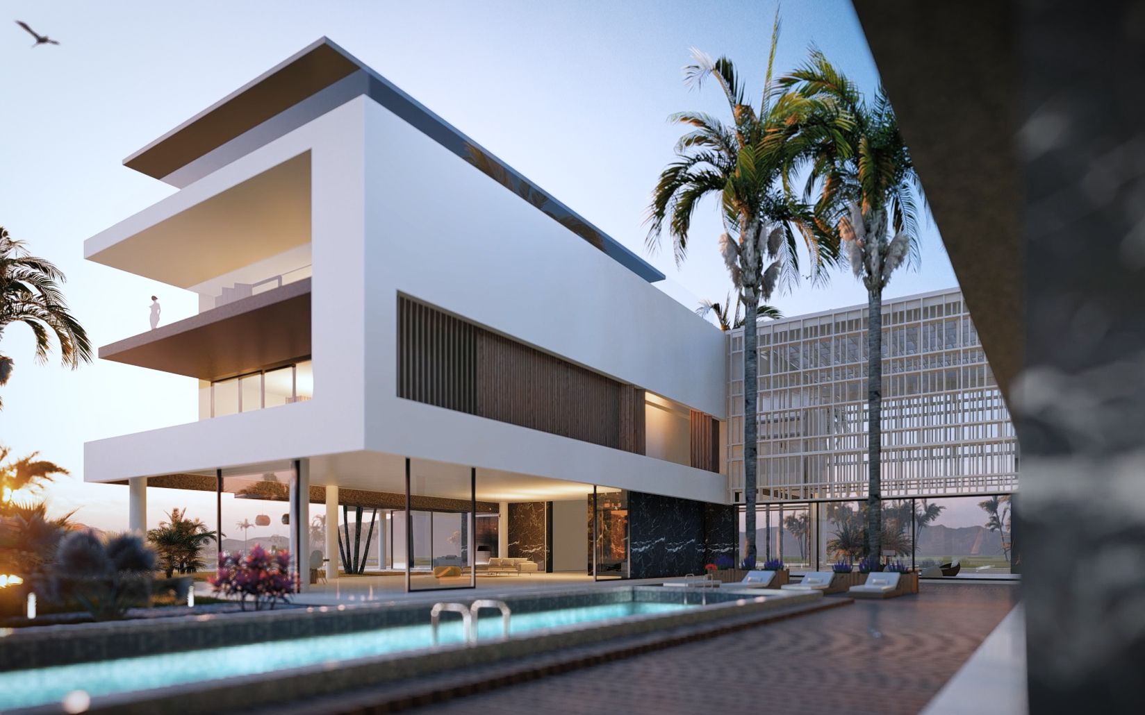 高质量海景别墅lumion11