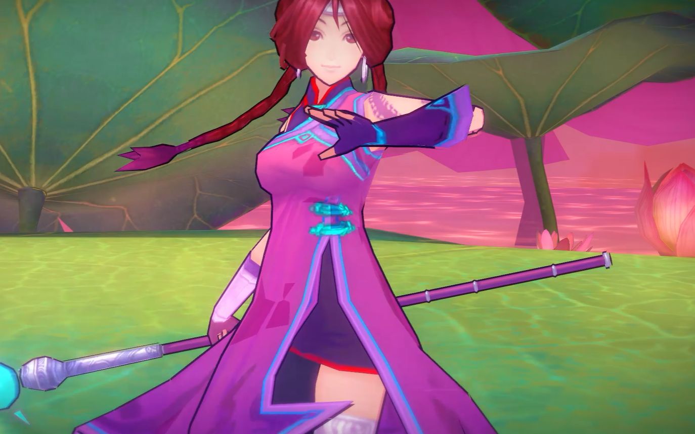 《仙剑奇侠传幻璃镜》驭灵幻化皮肤演示之紫萱