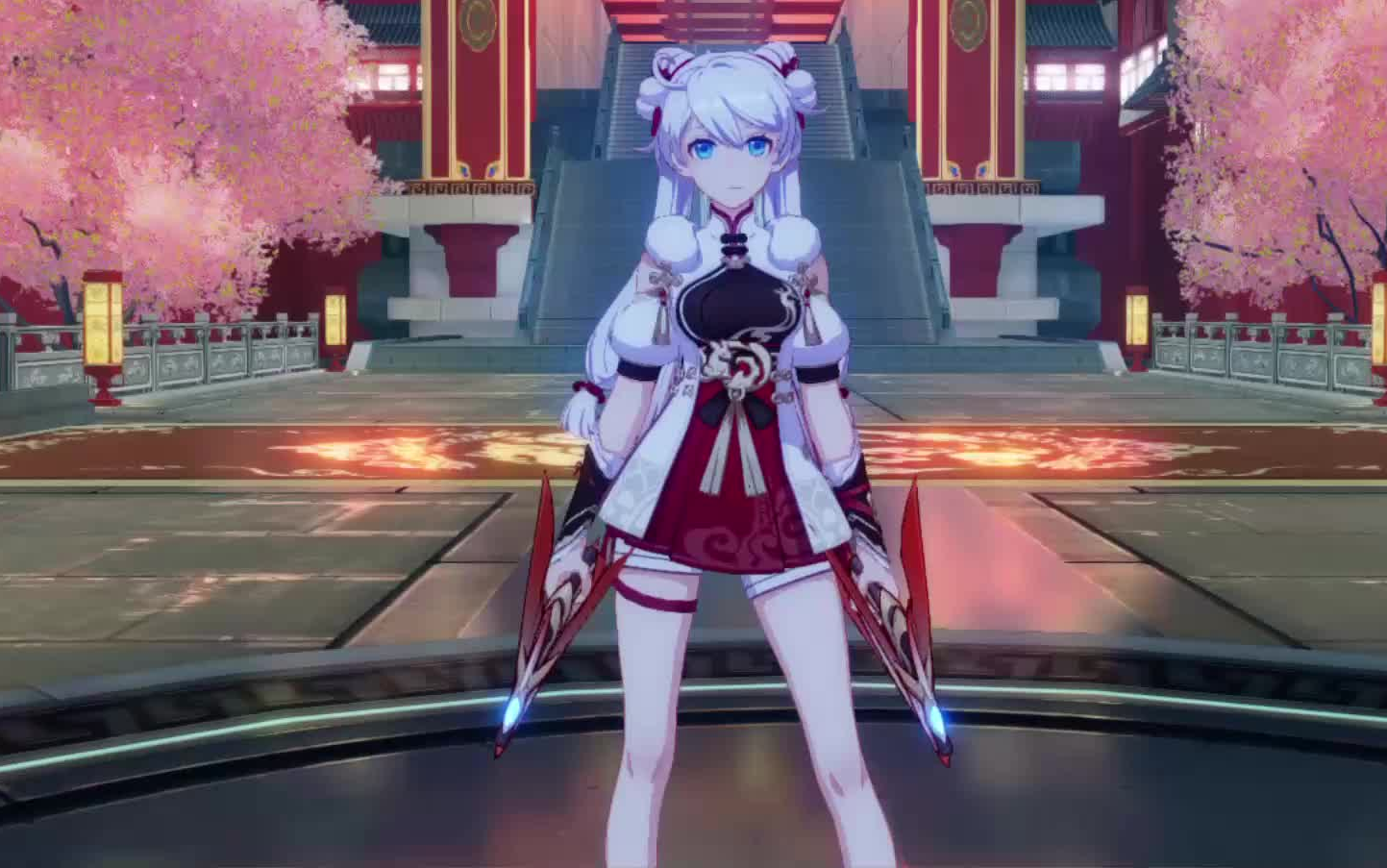 帝国二皇子来啦~《崩坏三》琪亚娜新服装"雪月灵兔"试玩