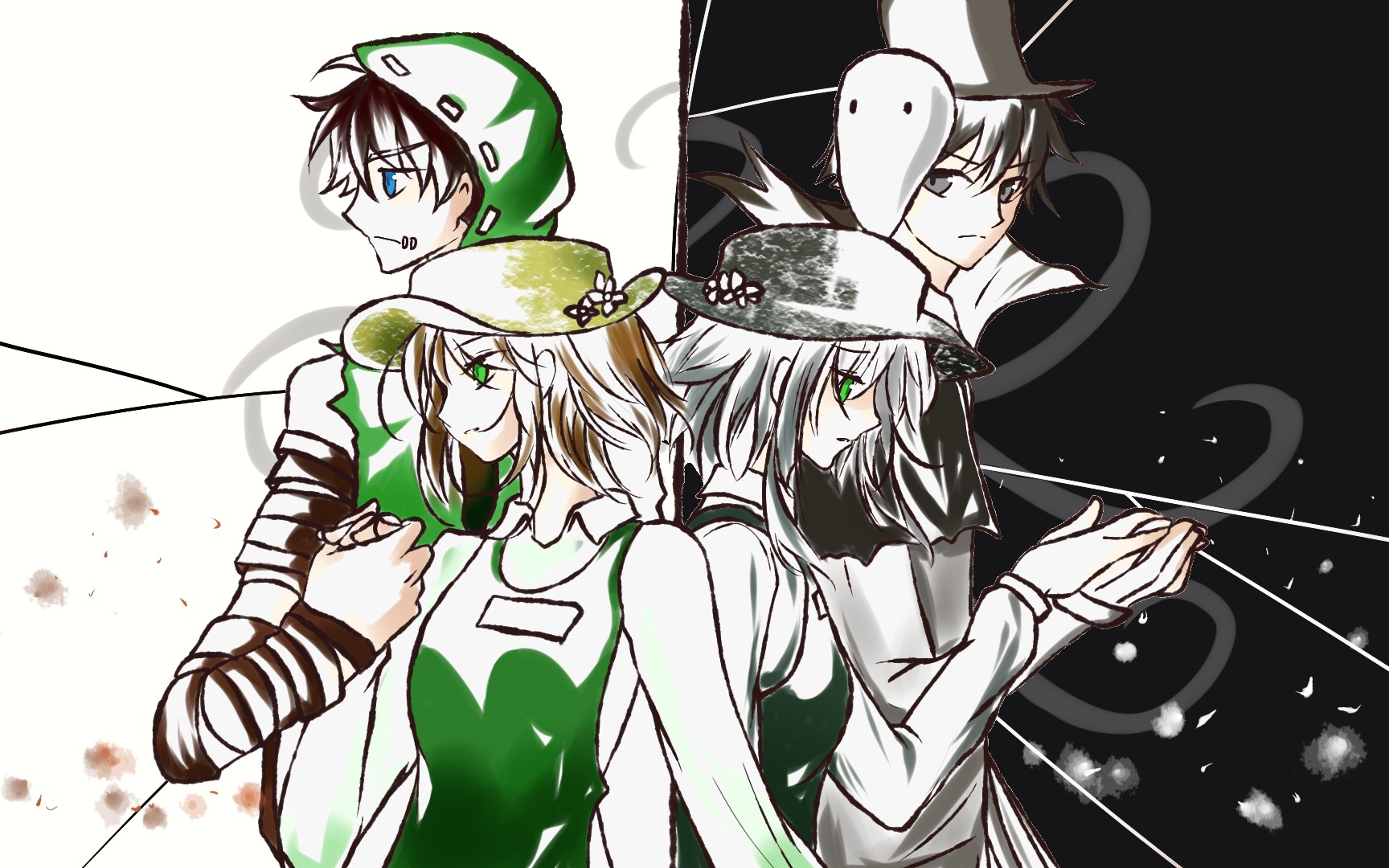 第五人格x翼年代记动画手描短片看杰园佣演绎樱狼感情纠葛杰园佣园