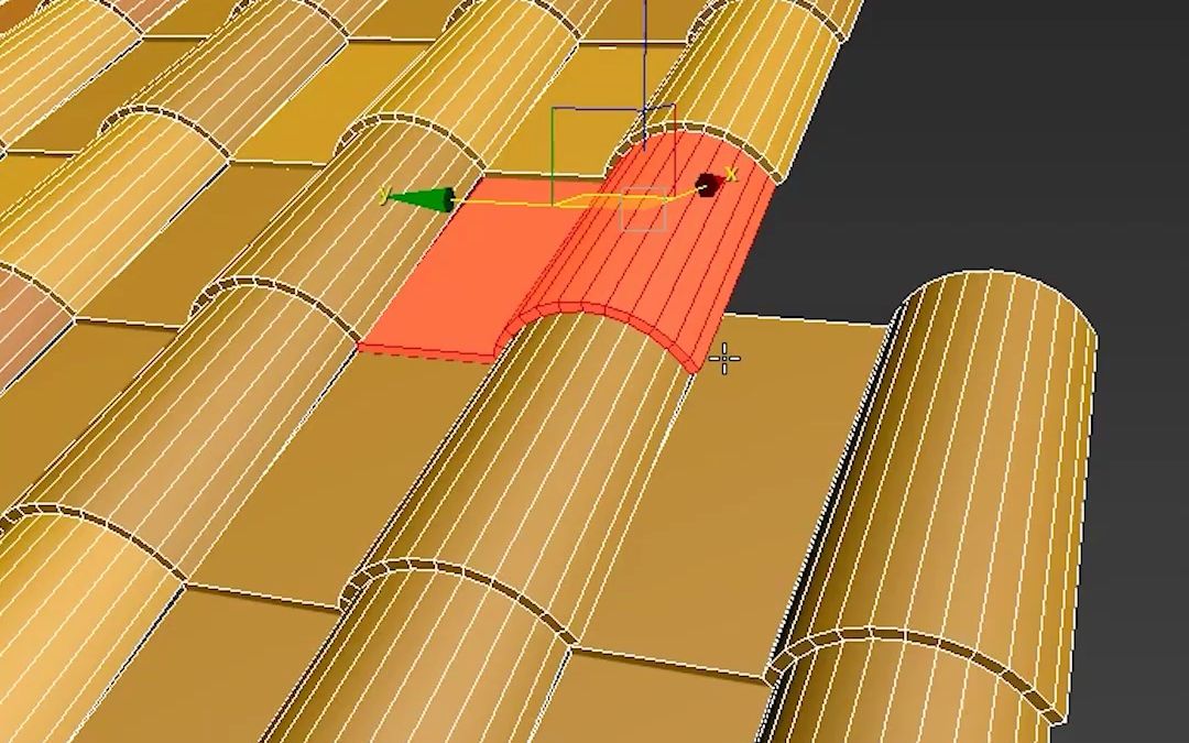 3dmax瓦片屋顶怎么做,只需一个插件一键生成屋顶瓦片!哔哩哔哩bilibili