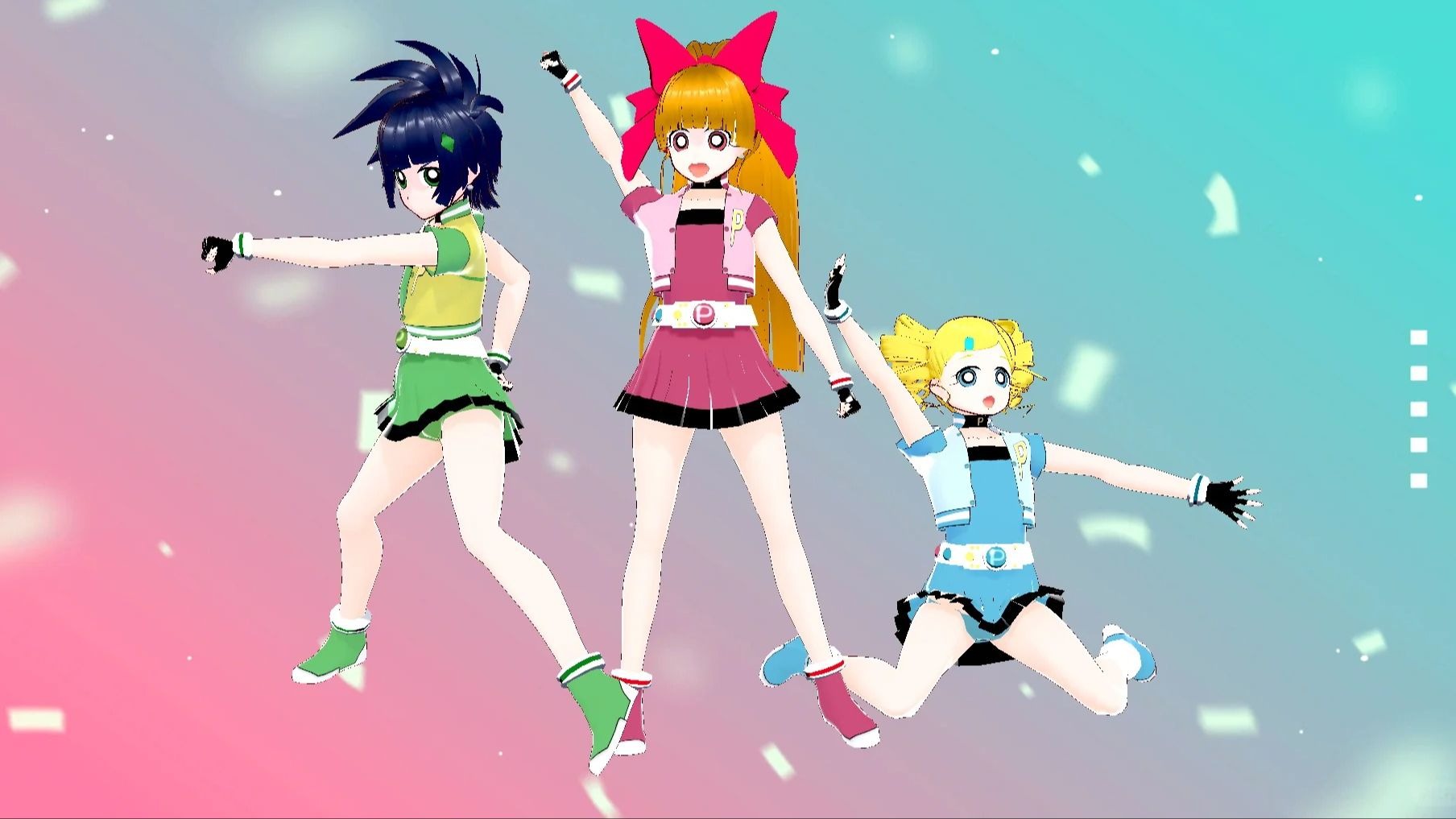 飞天小女警z的vrm模型展示