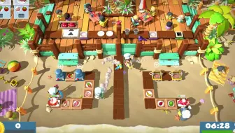 Overcooked2 海滩3-4 四人 49单 5256