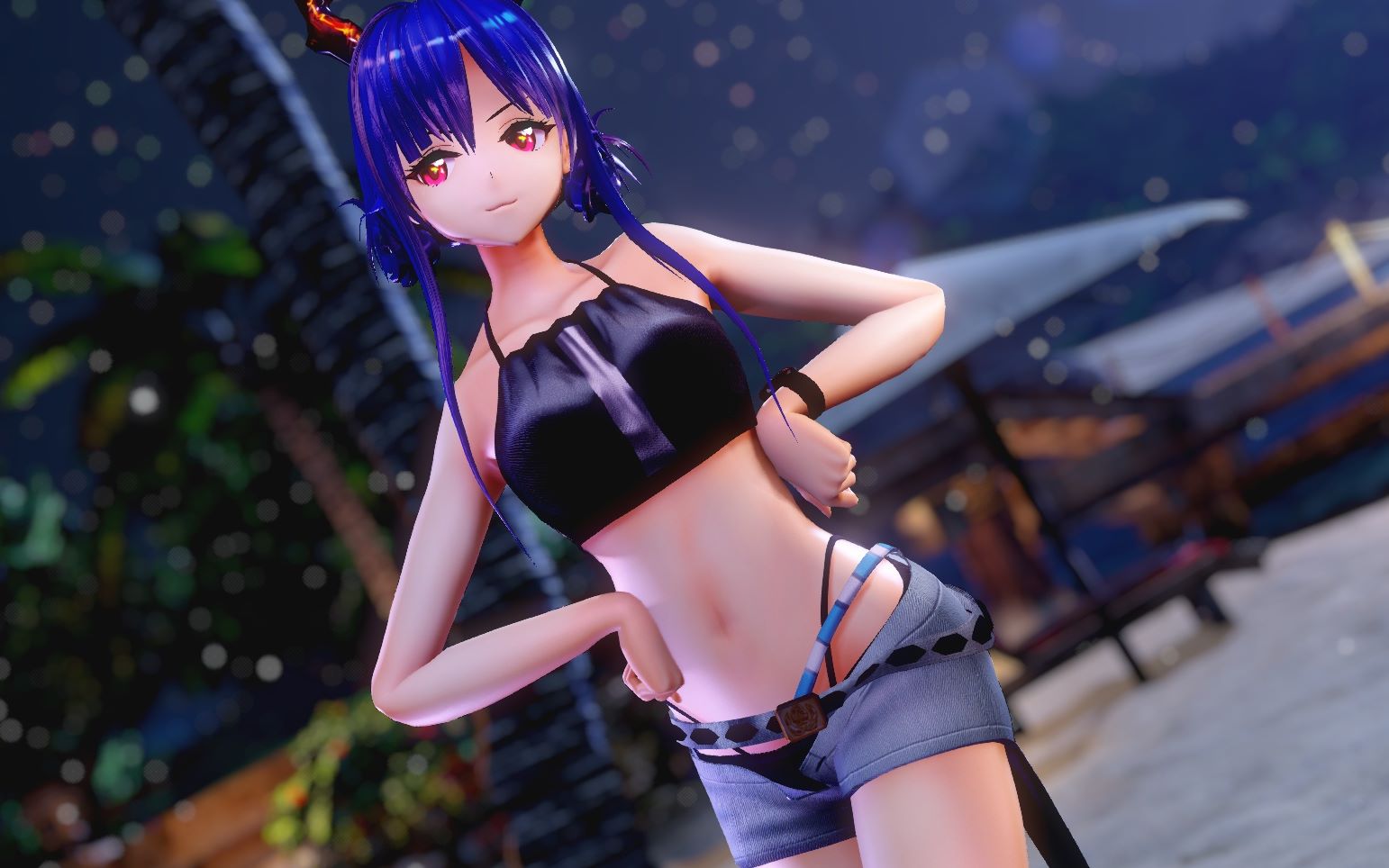 【明日方舟一周年mmd】来自龙门的女游客c--everyday