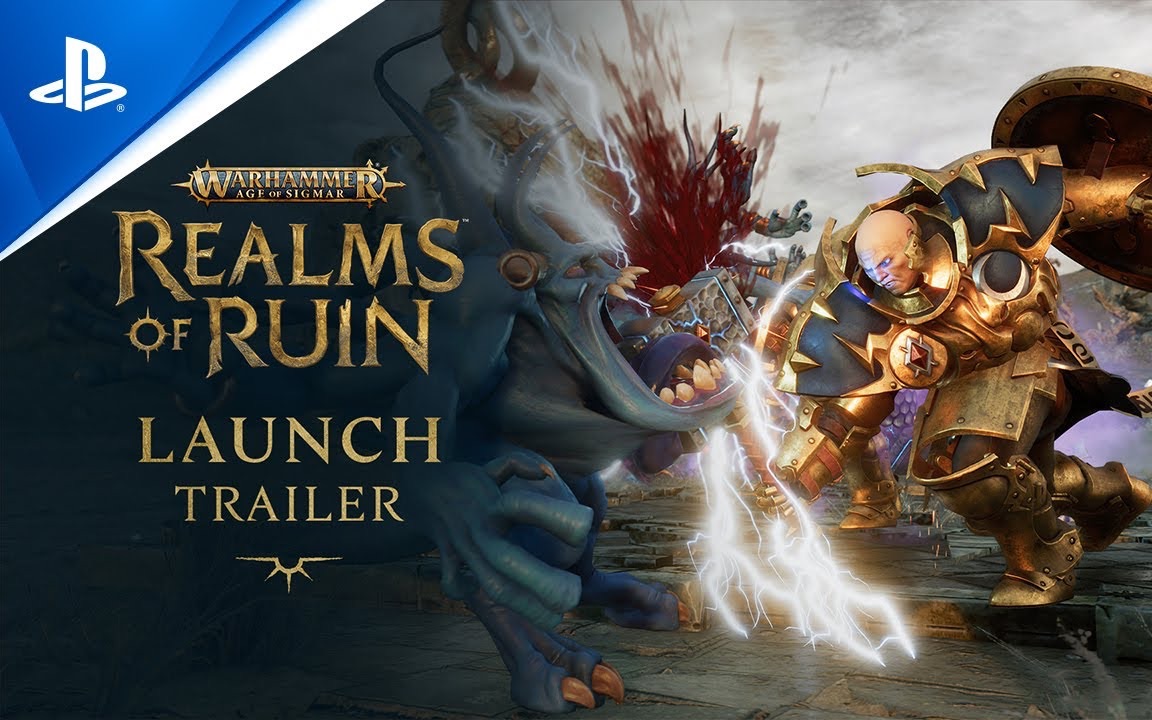 [图]【4K】PS5｜《Warhammer Age of Sigmar- Realms of Ruin》官方游戏预告