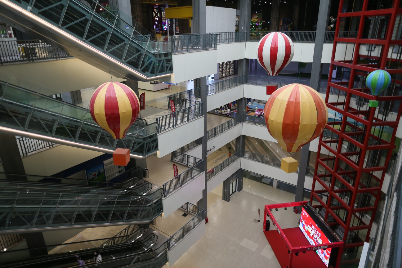 长春中东七彩城改名为6·da七彩城后还是没看到有啥起色,感觉要黄摊子