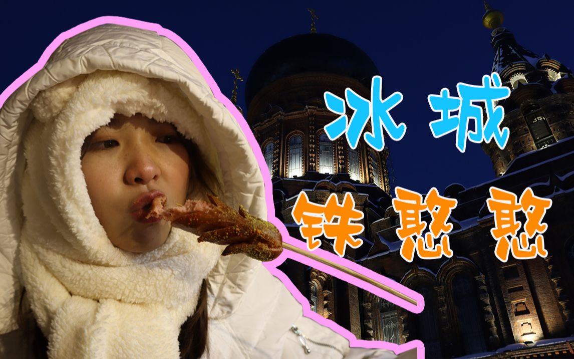 【Harbin Vlog】带南方妹子游哈尔滨的正确方式Day1哔哩哔哩bilibili