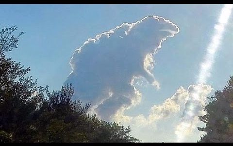 奇形怪状的云朵图片图片