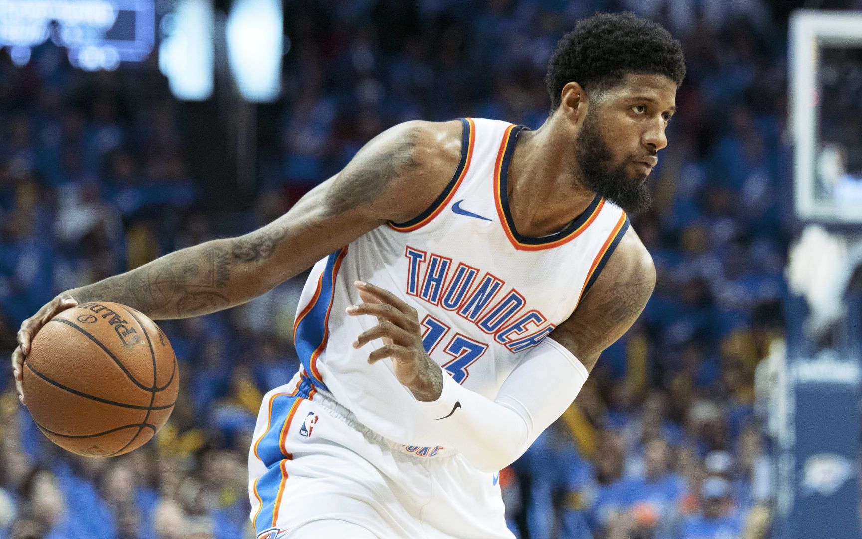 涅槃重生,丝滑依旧!保罗·乔治雷霆时期混剪