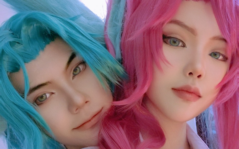 82霞洛cos82现实小情侣出霞洛真情实感磕cp78