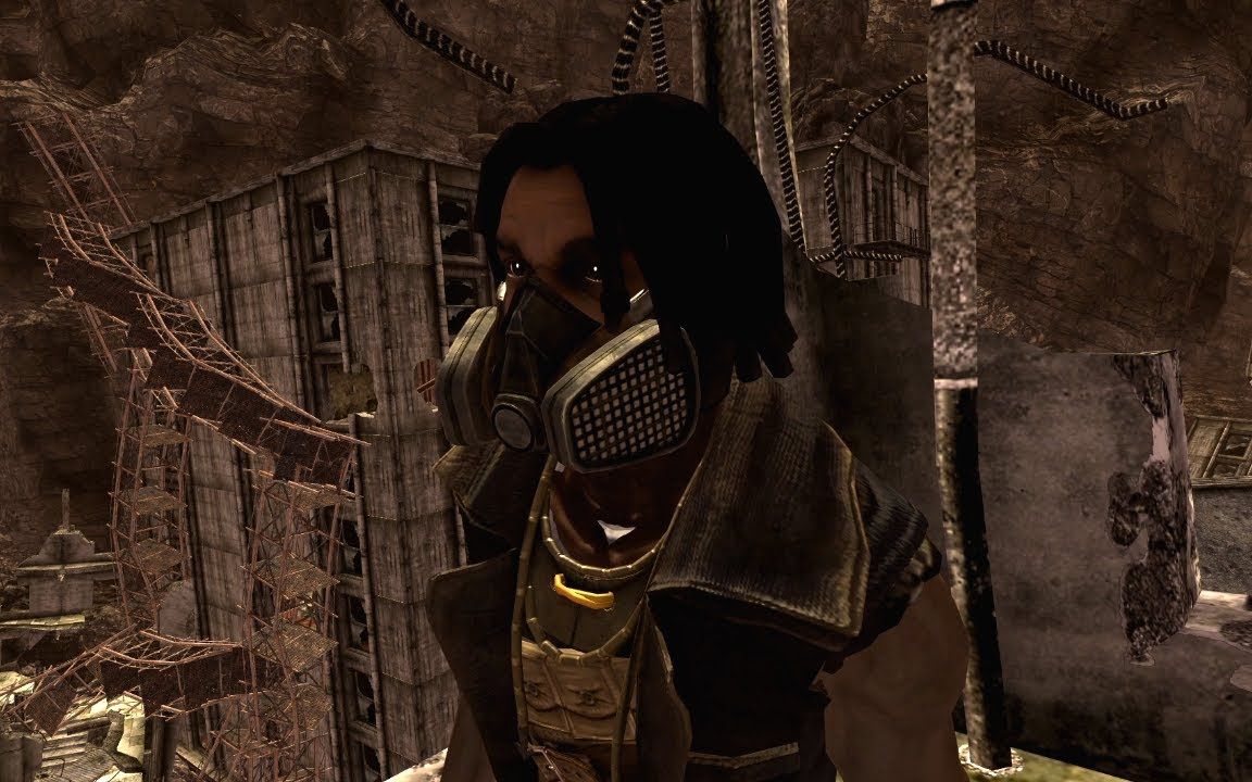 【53】在《辐射:新维加斯》的dlc孤独之路中尤利西斯一直在盯着你