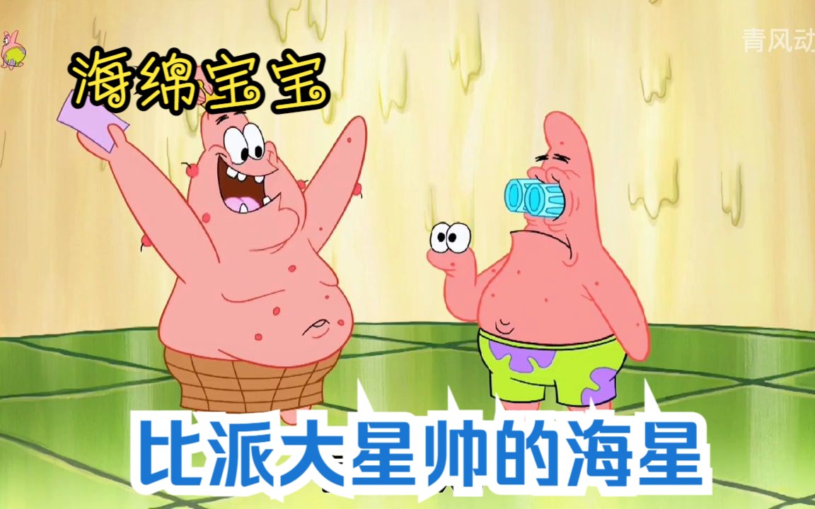 海绵宝宝:比派大星帅的海星!当然,也比派大星更蠢!