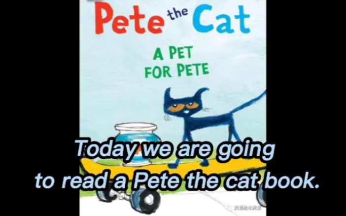 [图]Pete the Cat, A Pet for Pet 英文绘本阅读(4-6 岁) — Magic