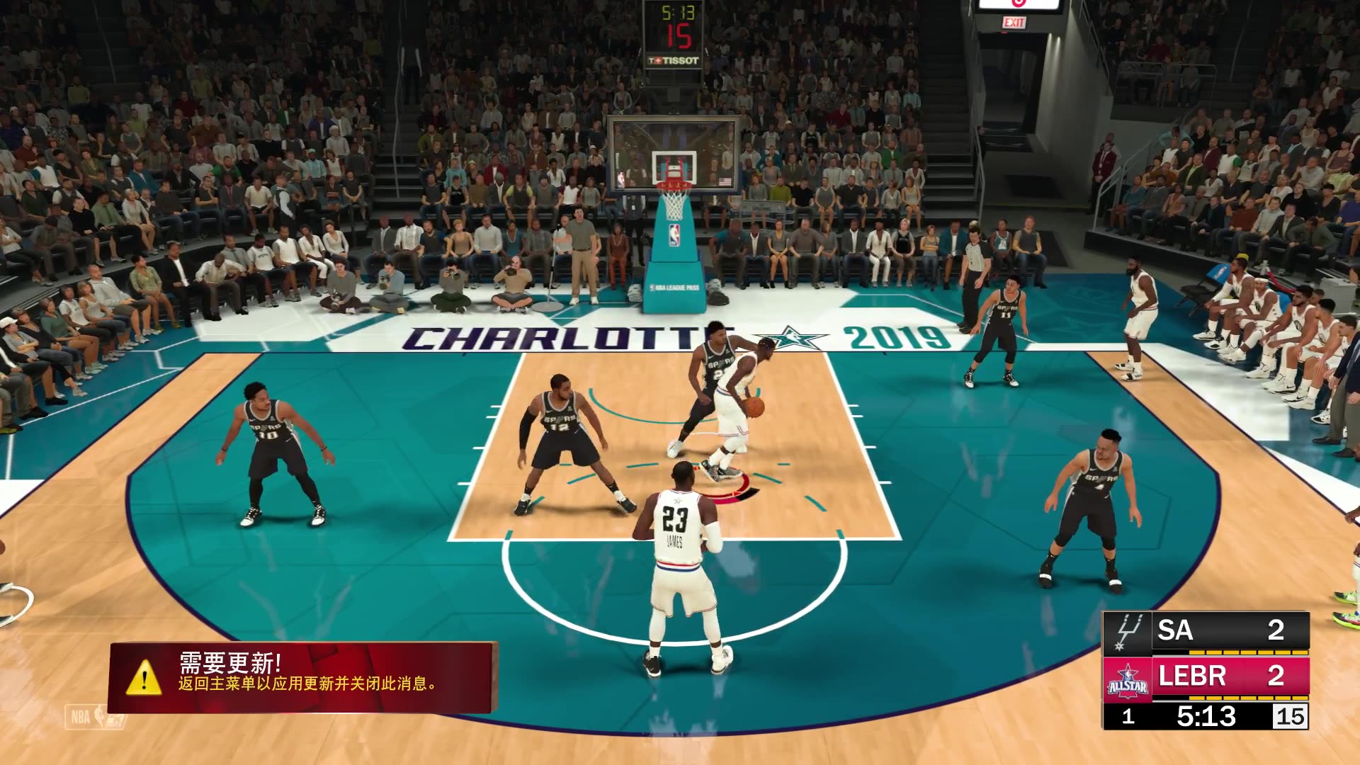 pc版steam平臺nba2k19日常坑隊友這糟糕的操作手感nba2k19第1期班長