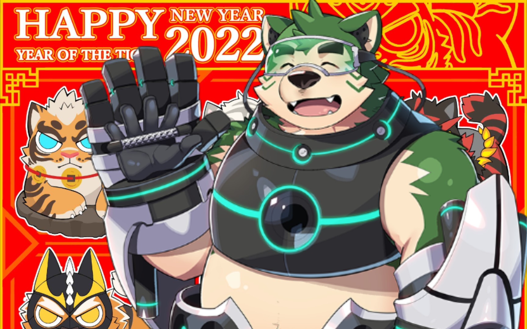 【liveahero】新的一年,目代也要元气满满地捶boss呀!