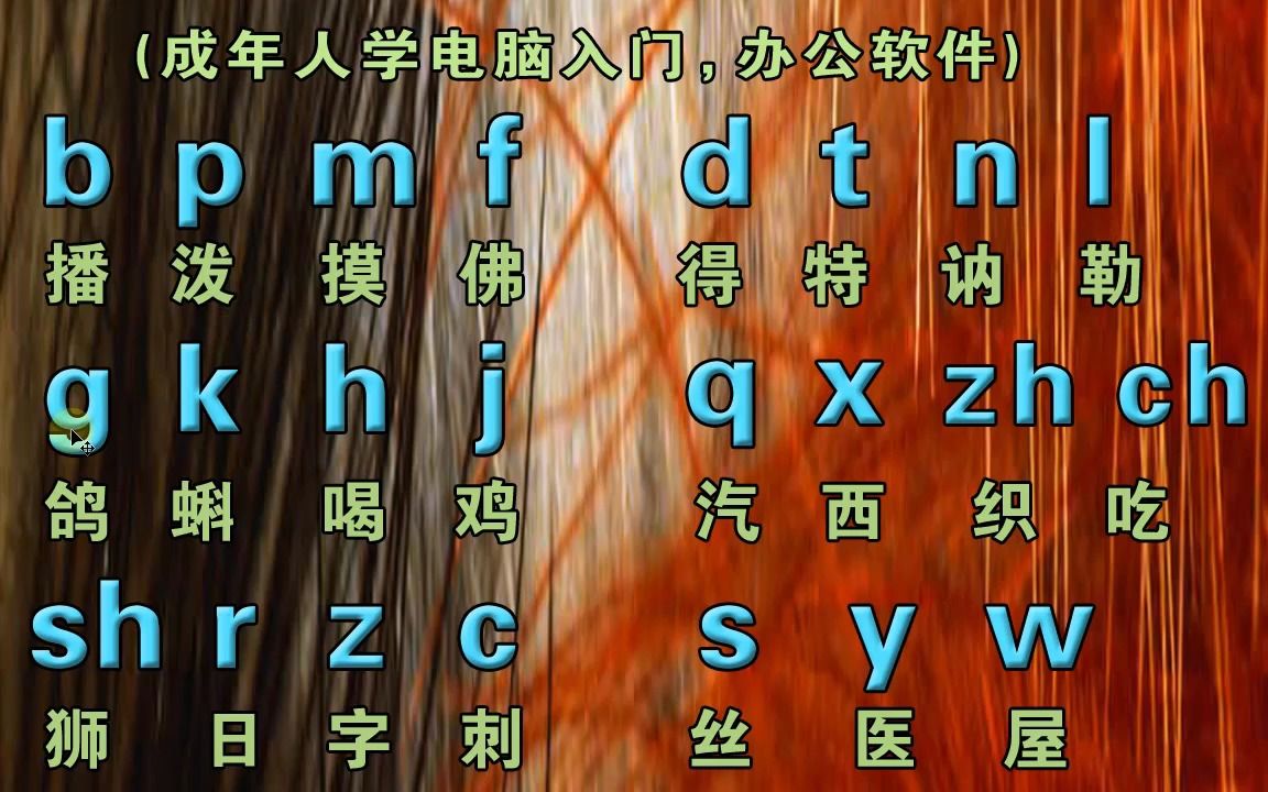 成人手机聊天打字,零基础学习拼音拼读教学视频哔哩哔哩bilibili