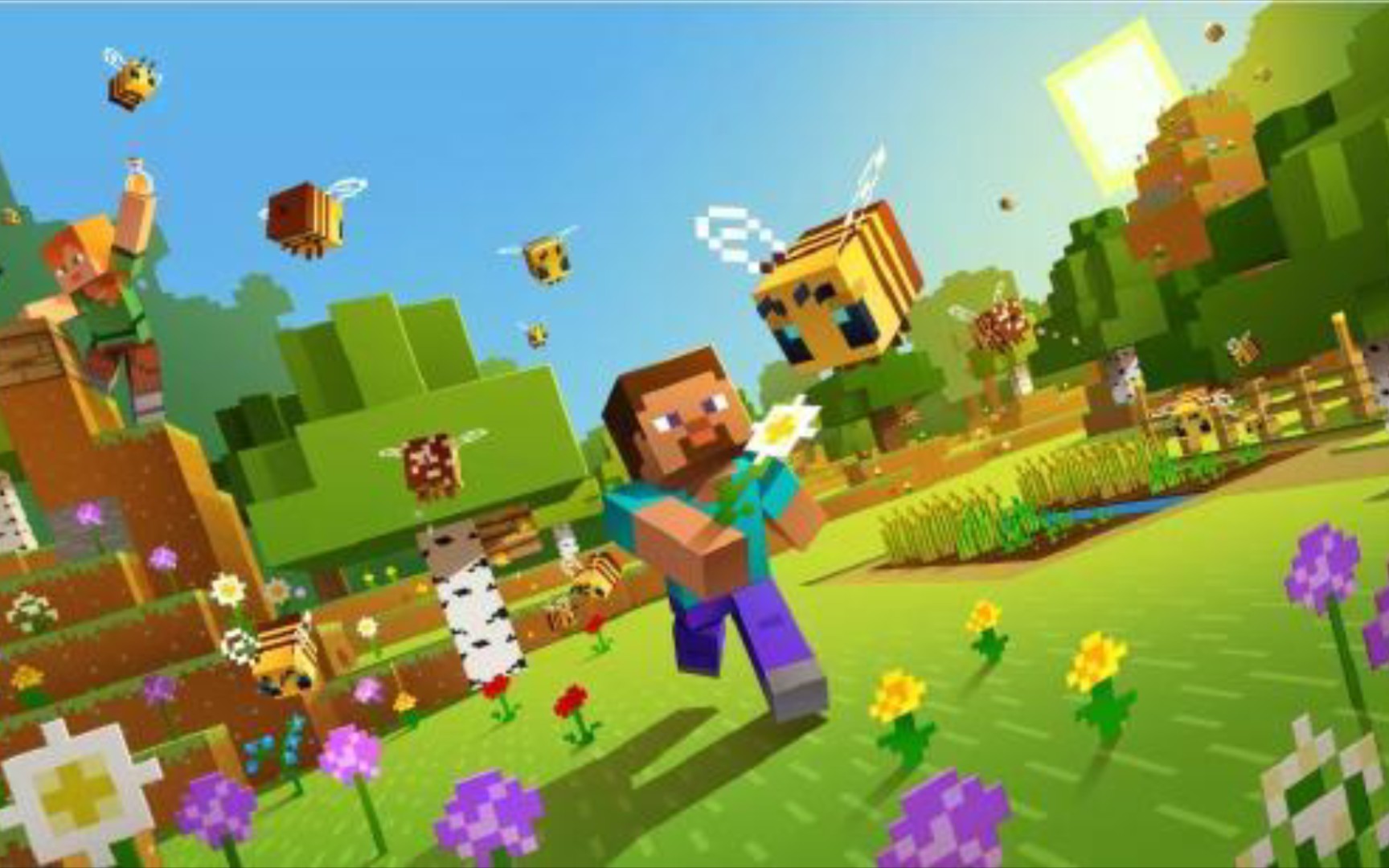 疑似《Minecraft》v1.15主菜单页面第一版泄露哔哩哔哩bilibili