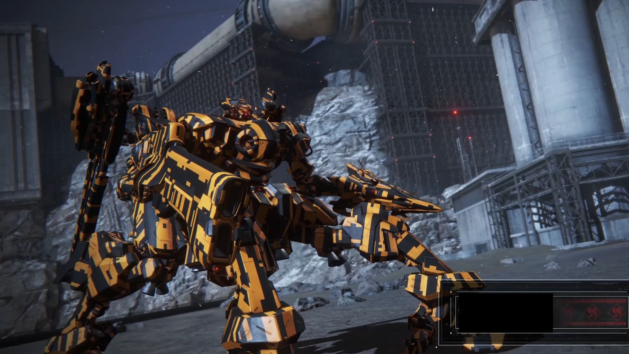 装甲核心6重四足排位随录