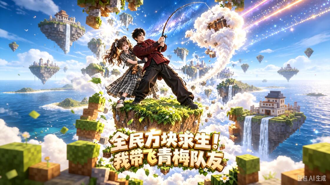 全民方块求生!我带飞青梅队友