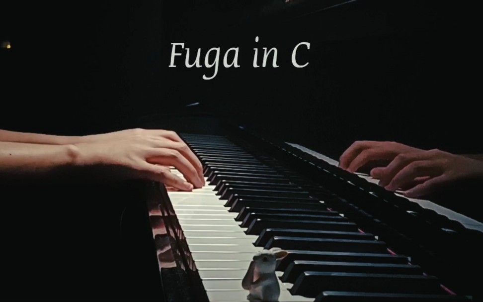 [图]【钢琴】C大调赋格｜Fuga in C | 约翰·帕赫贝尔 | J. Pachelbel | 巴洛克