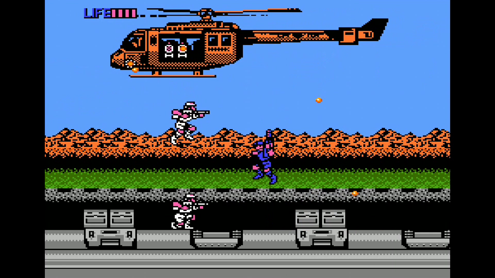 《fc脱狱2》红白机版的穿越火线