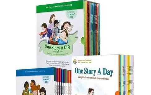 [图]一千零一夜《One Story A Day》365个故事，幼小中三阶，附音频与PDF文本！