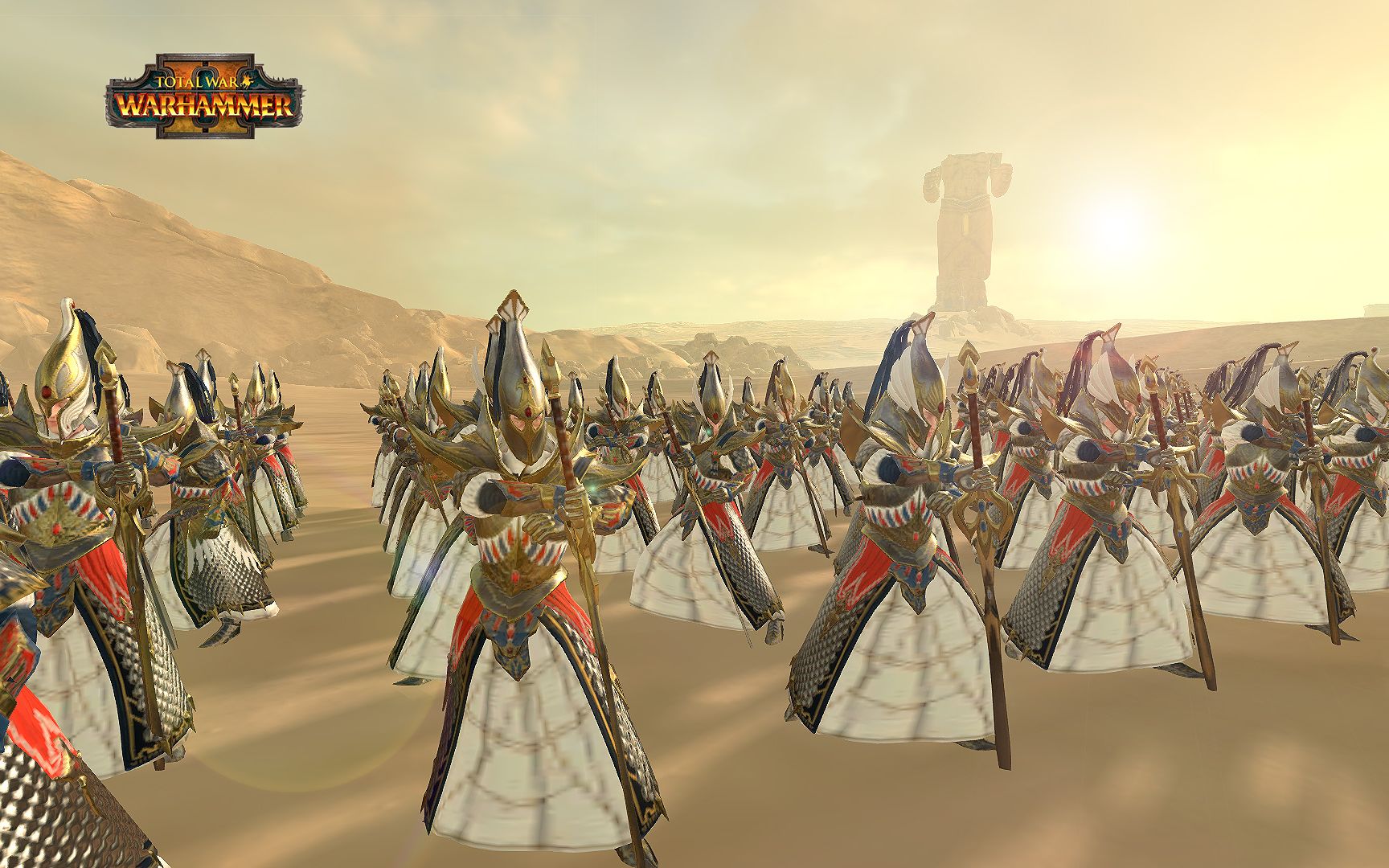 全面战争战锤2人精之战卡隆堡巨剑士血战荷斯剑圣誓死不退