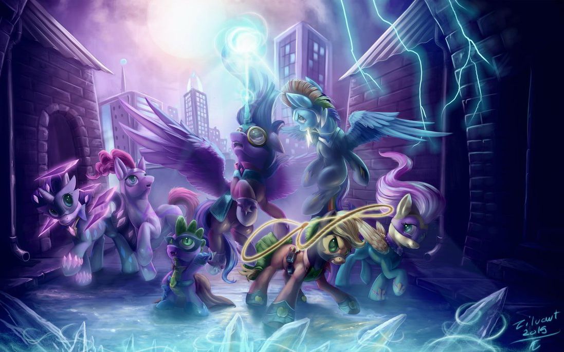 虚空说漫画超能小马