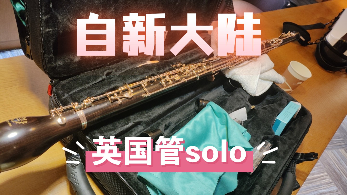 德沃夏克e小调第九交响曲“自新大陆”二乐章英国管solo哔哩哔哩bilibili