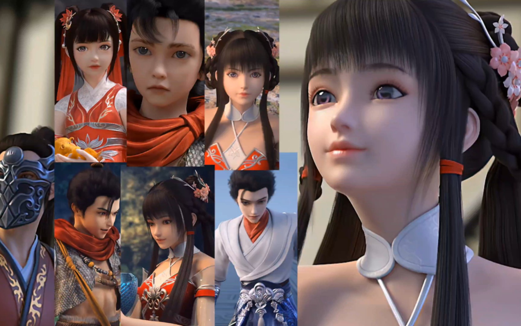 [火灵儿/石昊/4k/少年时]火灵儿果然还是小点,有趣点!