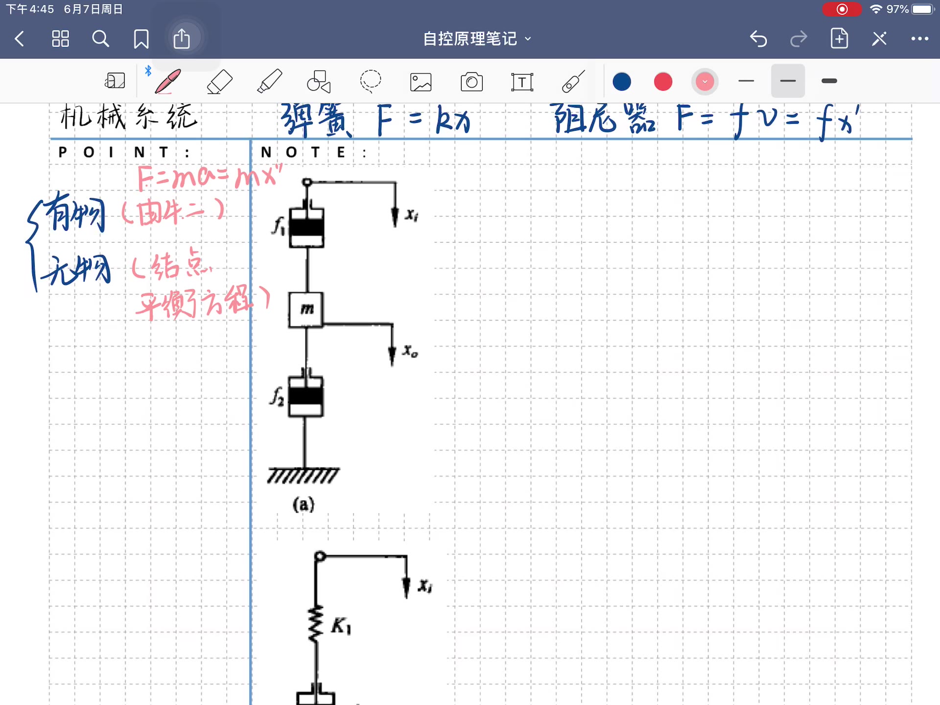 [图]自动控制原理第二章机械系统