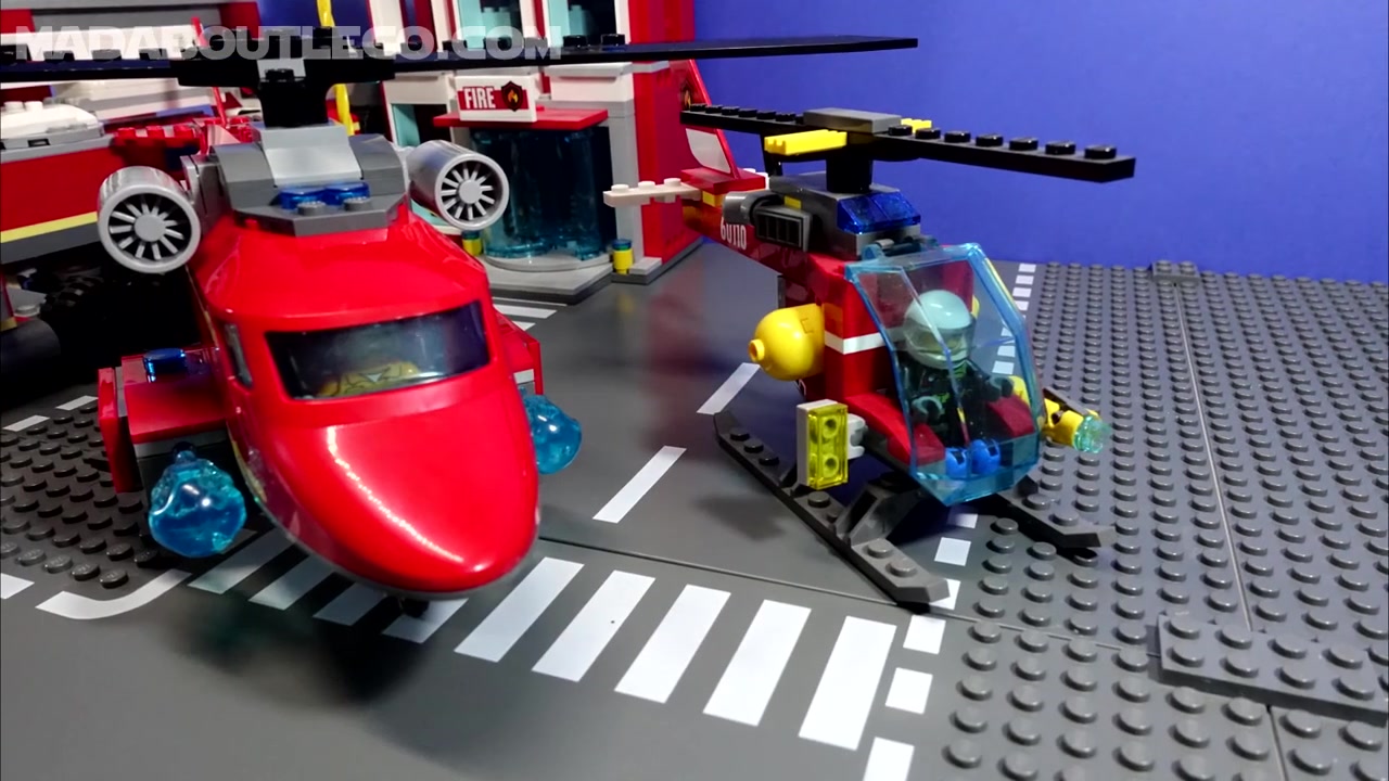 乐高市消防救援直升机60281