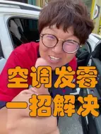 Descargar video: 汽车空调发霉有味，骆驼姐教你一招解决。