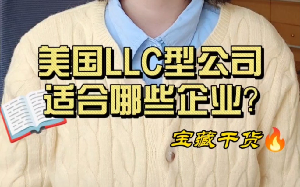 美国LLC型公司适合哪些企业?哔哩哔哩bilibili