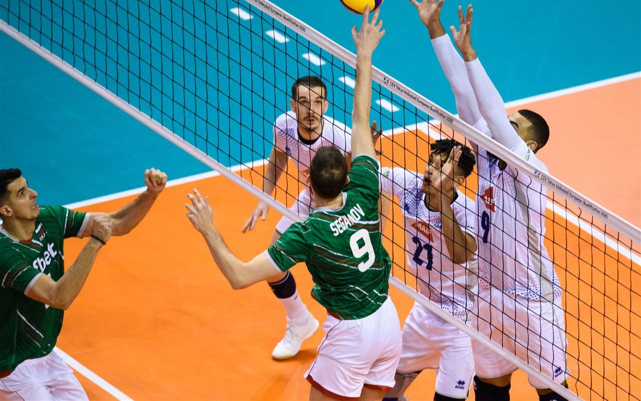 20200106东京奥运会欧洲男排资格赛b组保加利亚–法国