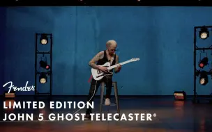 Скачать видео: 【John 5】五爷亲自介绍Fender John 5 Ghost Telecaster- Signature Spectral Shredding