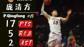 庞清方连献暴扣 砍下17分5篮板  | Christ the King 77：68 Monsignor Scanlan