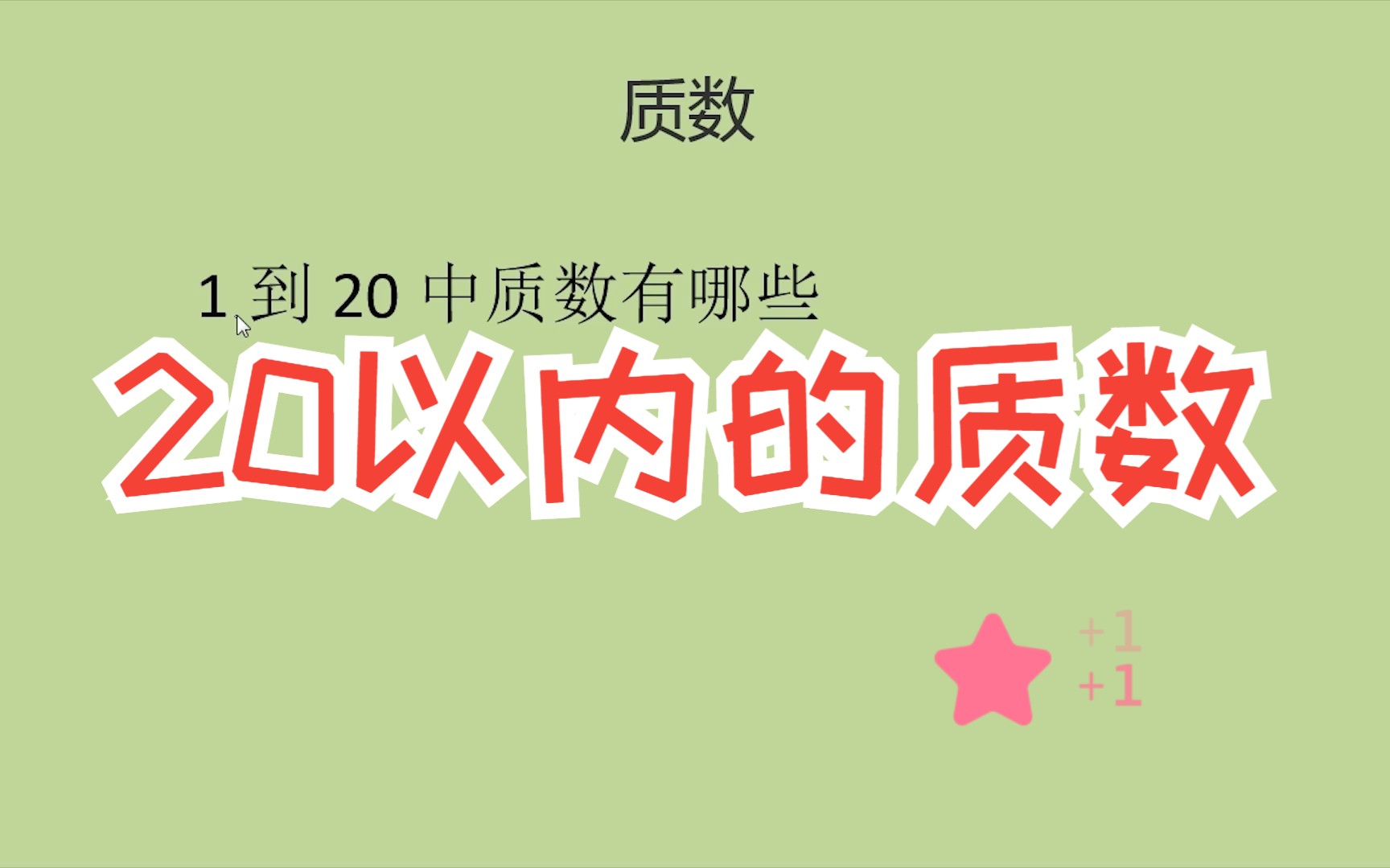 20以内的质数一定要滚瓜烂熟,100以内的质数表,有必要去推导一遍哔哩哔哩bilibili