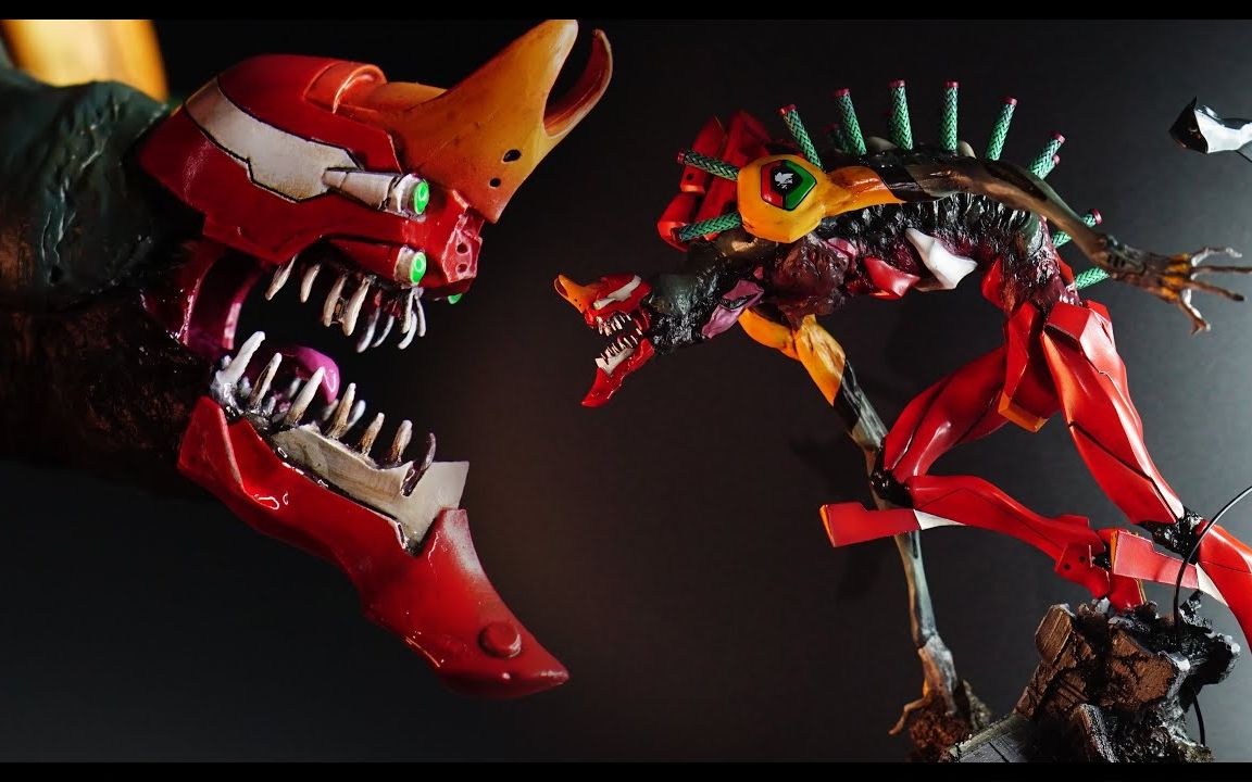 新世纪福音战士新剧场版破eva02二号机兽化形态gk模型制作