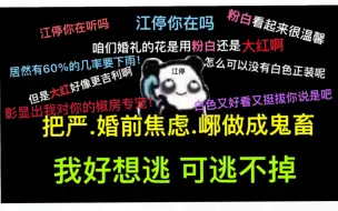 下载视频: 【破云】《焦虑严峫.在线鬼畜》停停：我好想逃可逃不掉 严.婚前焦虑.峫 婚礼 原耽