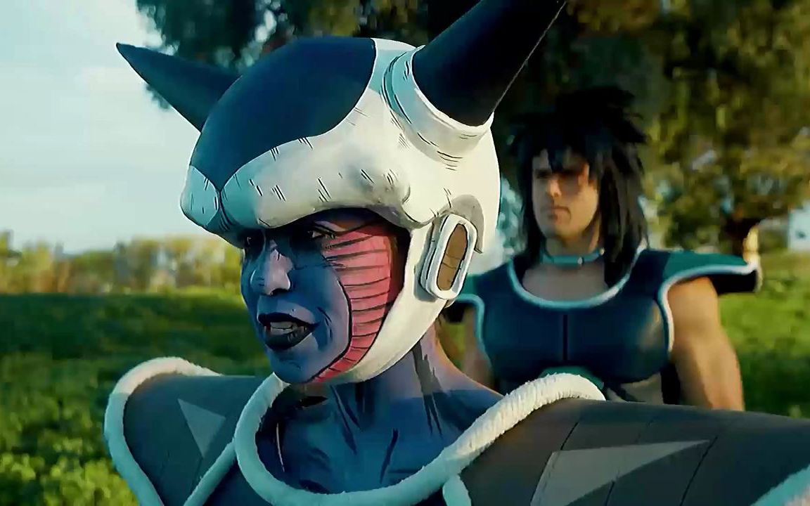 《七龙珠》真人版,弗利萨登场后就开始笑了!