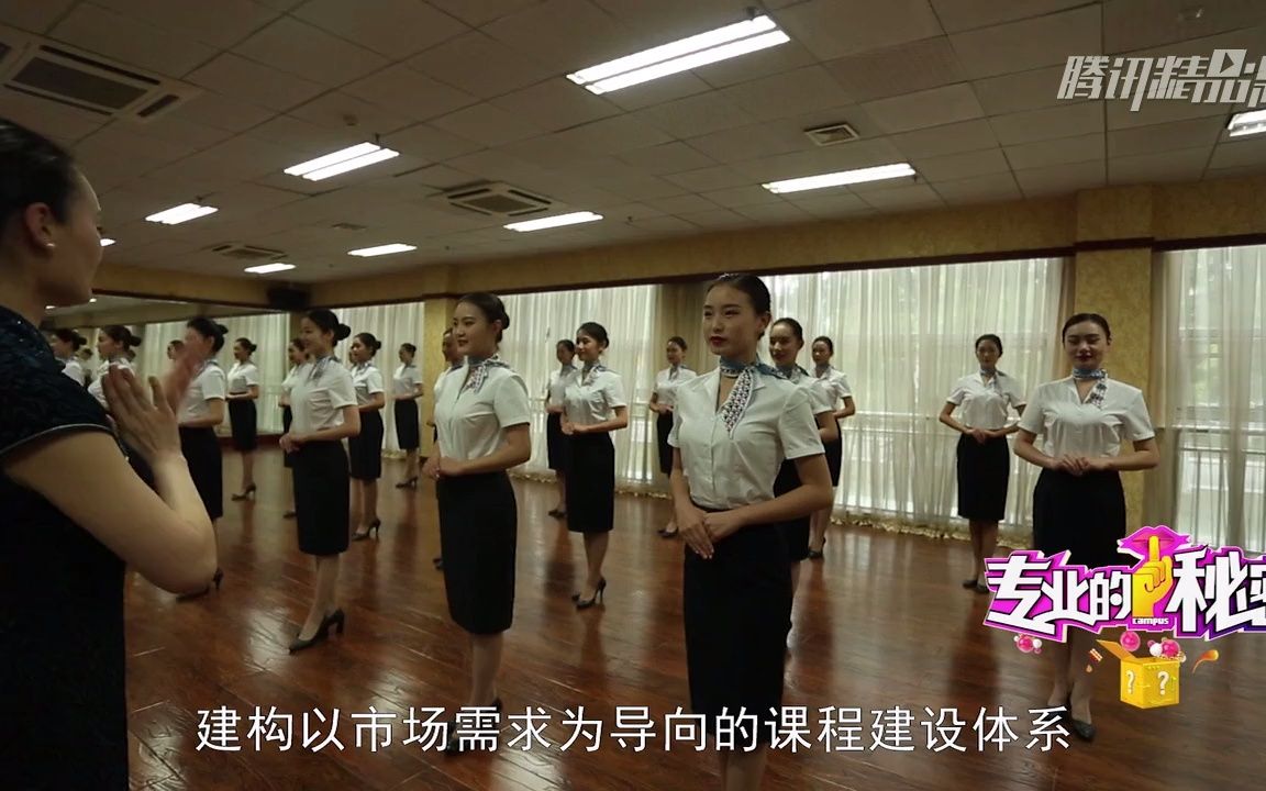 中国民航飞行学院空中乘务专业哔哩哔哩bilibili