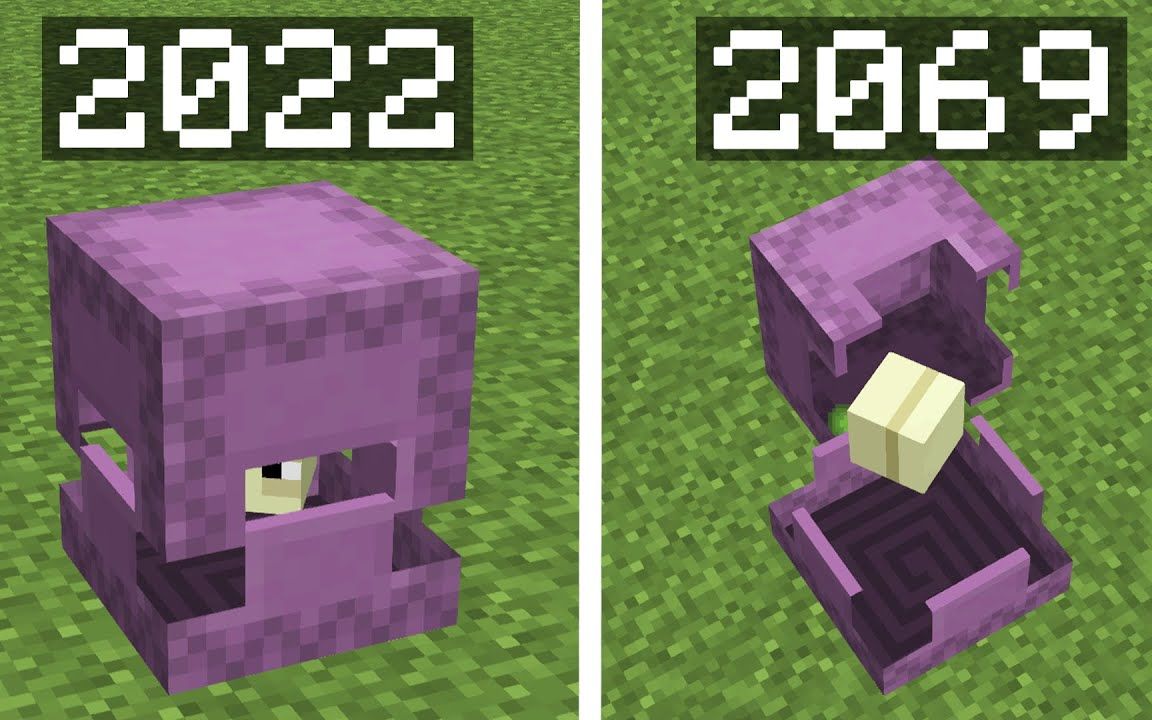 [图]Minecraft 我的世界物理2022 vs 2069