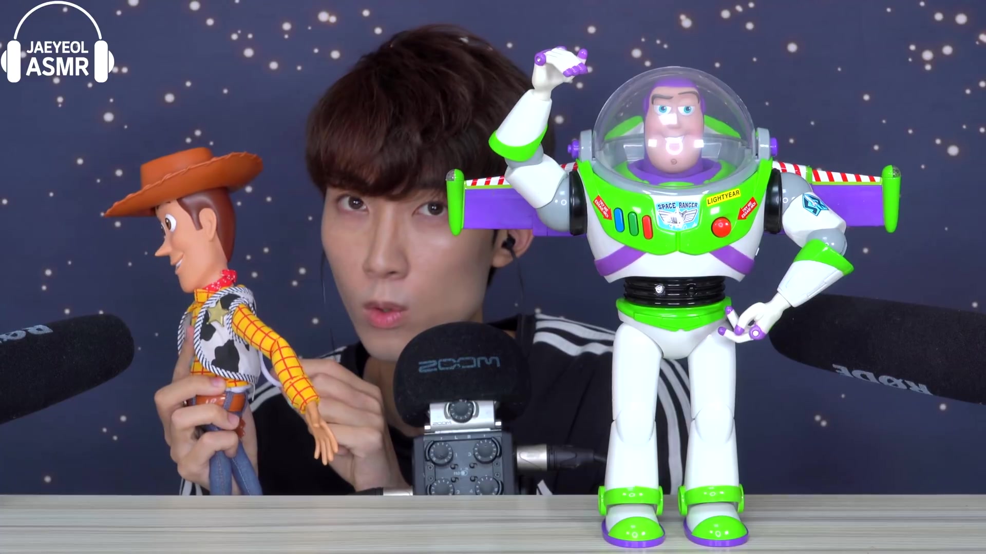 【jaeyeol asmr】 玩具总动员4 伍迪和巴斯光年开箱 toy story 4