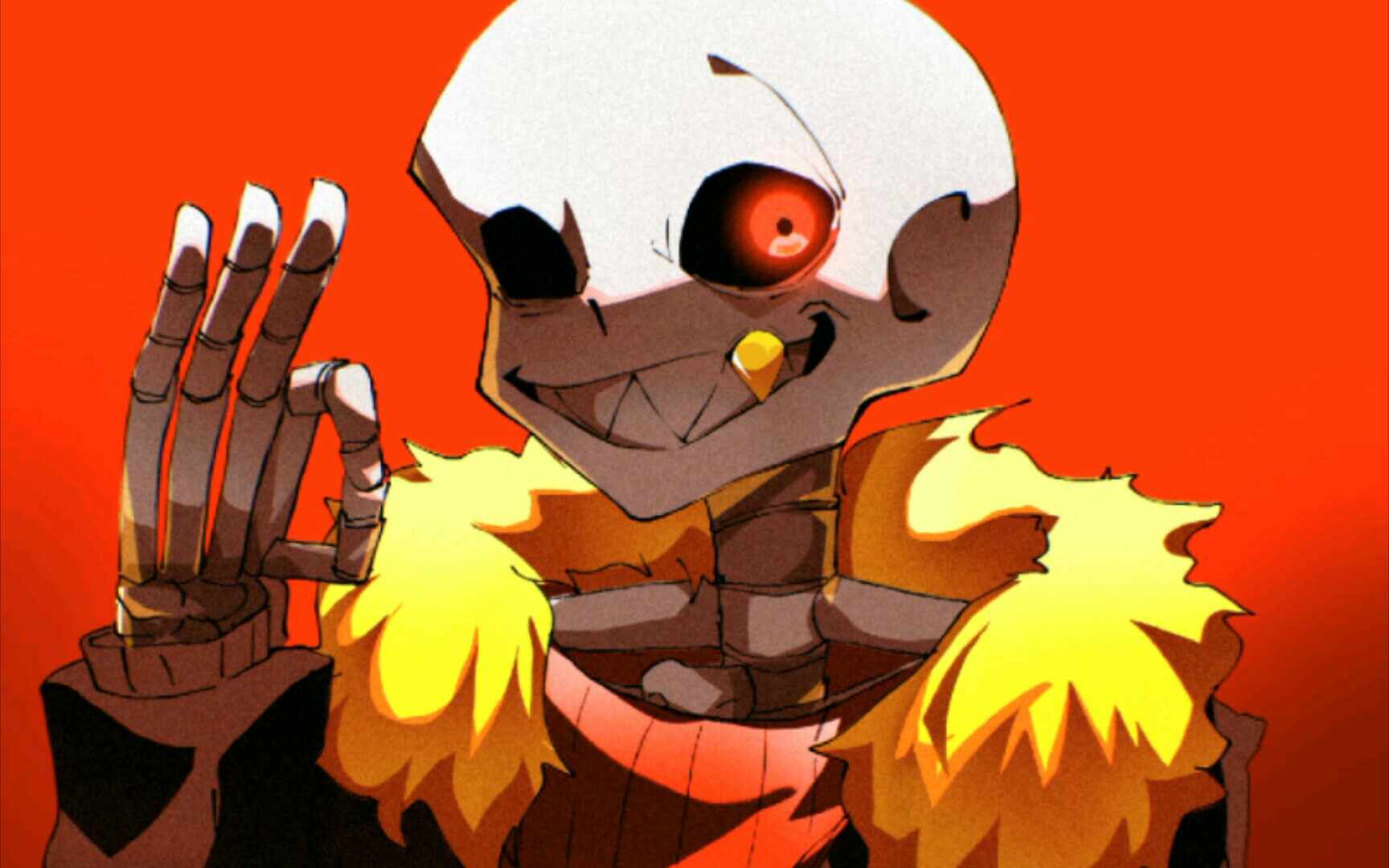 underfell fell sans(绘画)