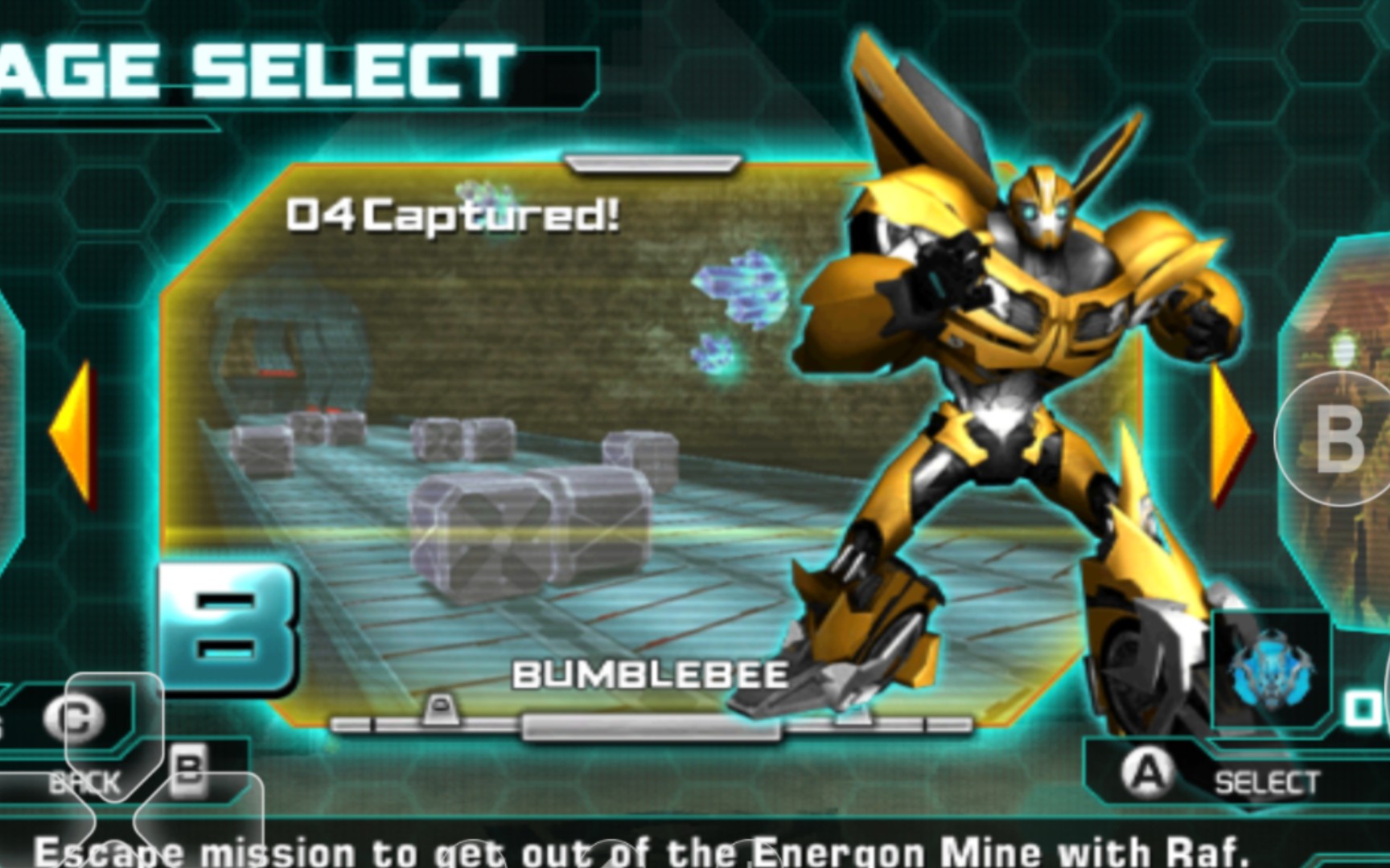 大黄蜂vs击倒(wii变形金刚领袖之证)