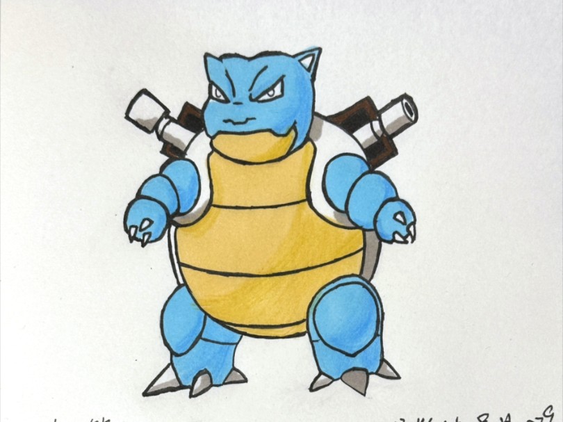 宝可梦图鉴 #009 水箭龟