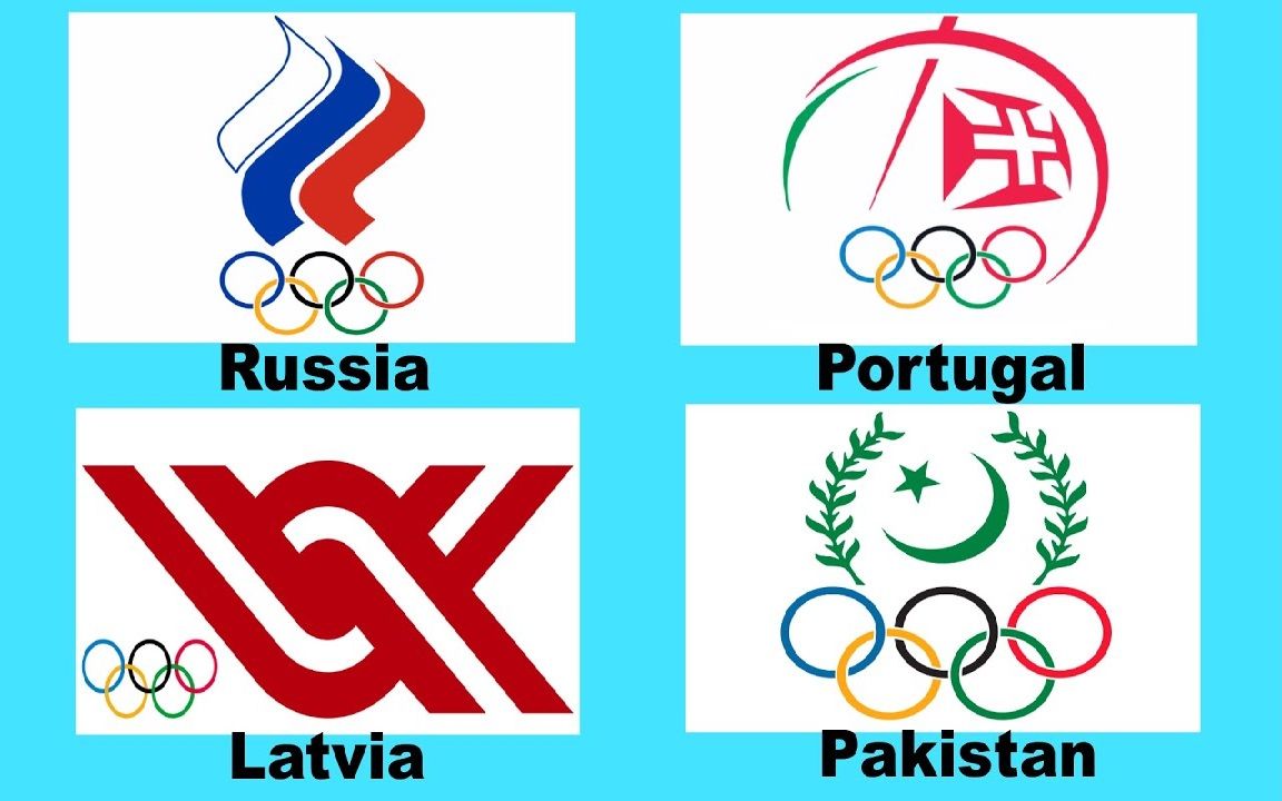 奥委会旗图片