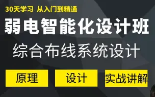 下载视频: 弱电综合布线系统设计