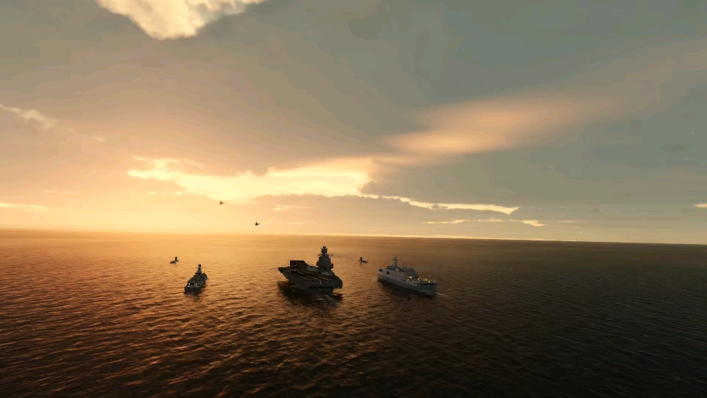 【dcsworld 航母编队超燃混剪】